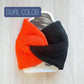 Tiger Stripe Knit Twist Headband | Cincinnati Team Spirit