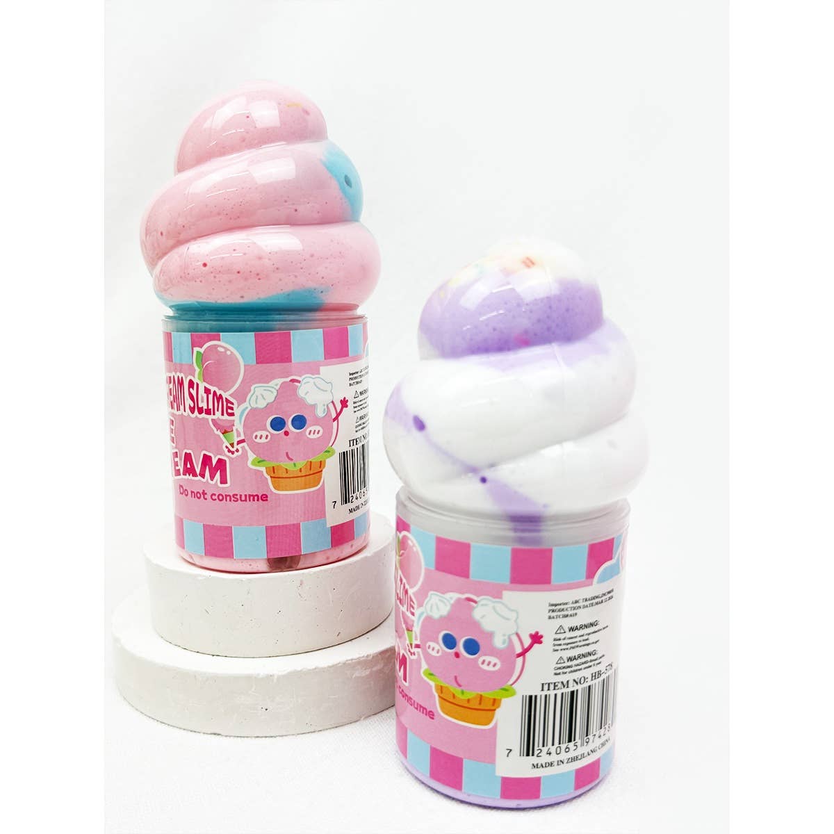 Ice Cream Butter Slime Toy