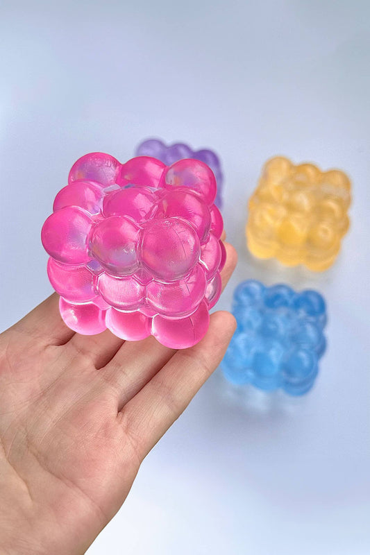 Crystal Bubble Cube Squeeze Stress Relief Toy