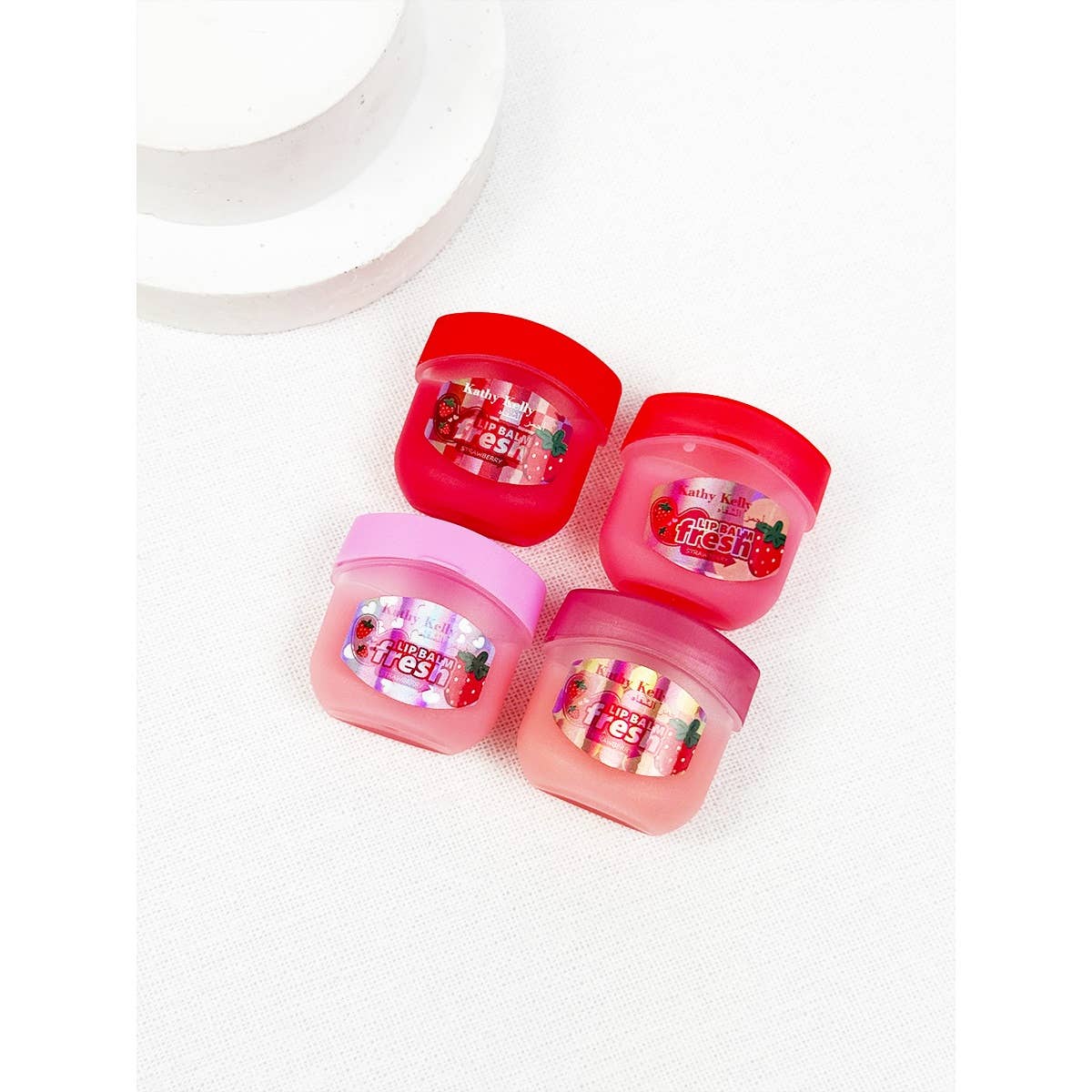 Moisturizing Fresh Strawberry Lip Balm