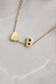18K STAINLESS STEEL TARNISH FREE INITIAL NECKLACE | 40NK9440