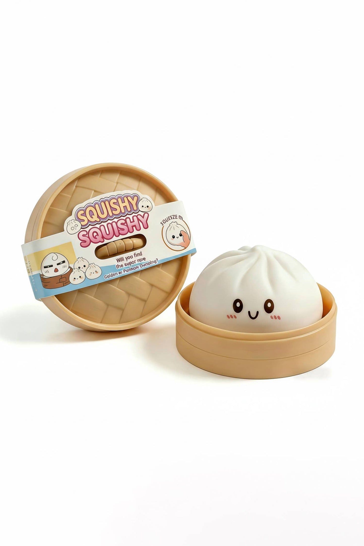 Cute Dumpling Squishy Stress Relief Squeeze Toy