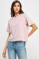 Blank Mineral Washed Long Cropped T-Shirt