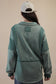Mineral Washed Oversized French Terry Knit Top