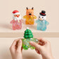 12PCS - Glitter Christmas Squeeze Squishy Stress Relief Toy