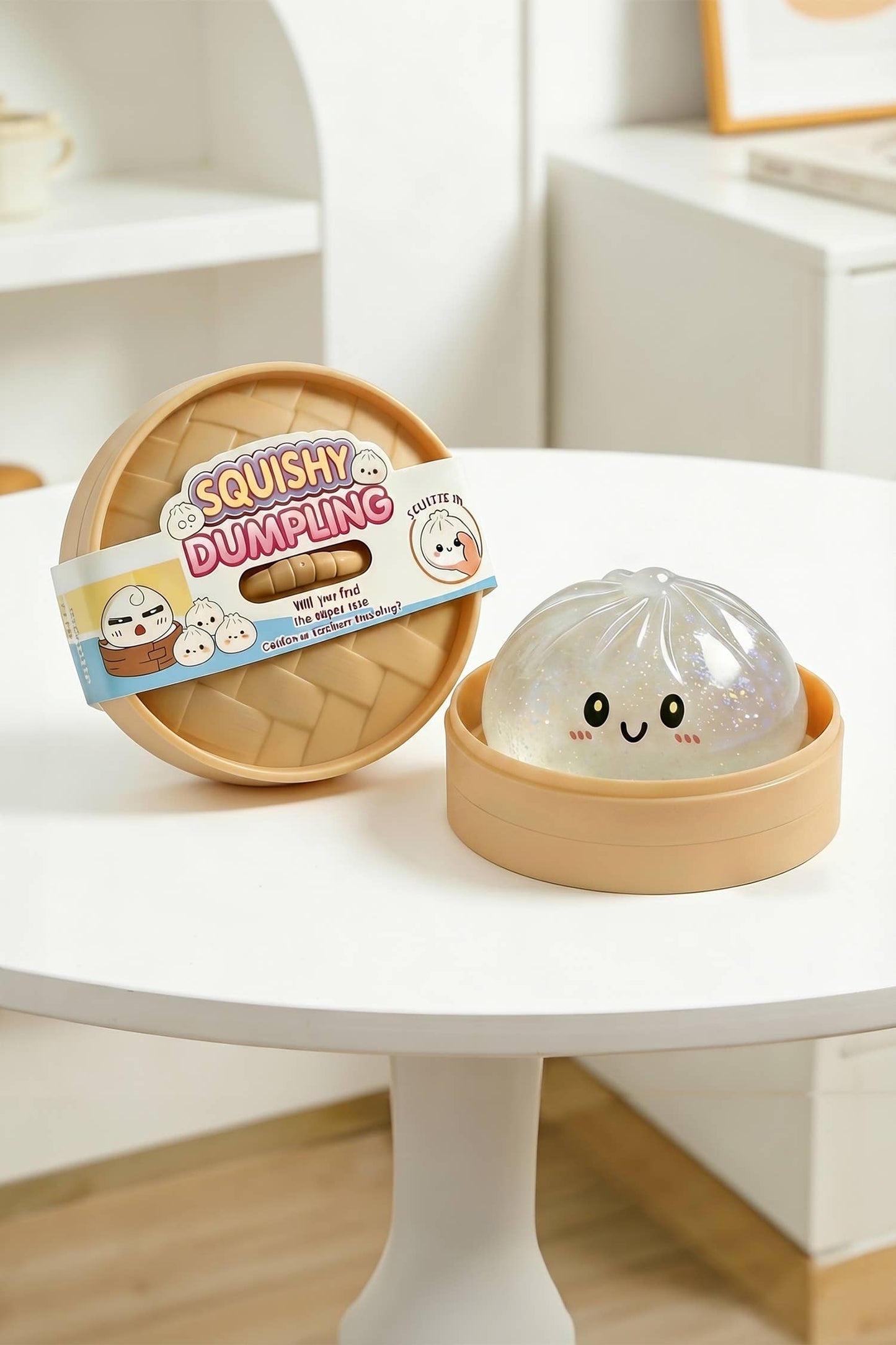 Cute Dumpling Squishy Stress Relief Squeeze Toy