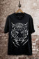 Tiger Face Graphic Top