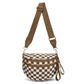 CROSSBODY ZIPPER REMOVAL STRAP SLING BUM BAG | 40P593