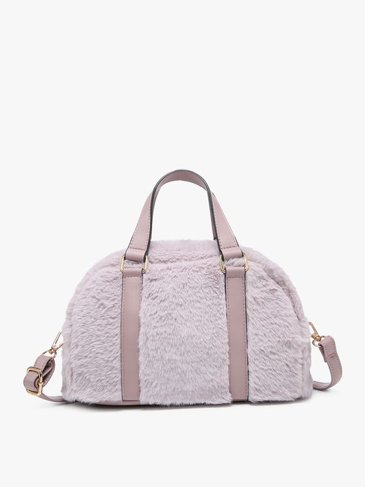 JN2381 Oslo Sherpa Boston Bag w/ Dual Handles