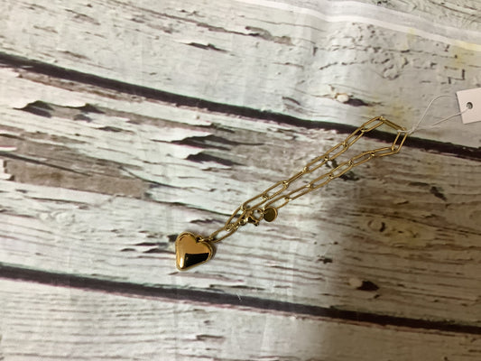 18K stainless Steel Heart Bracelet