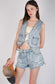 Acid Wash Denim Vest