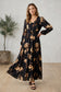 Long Sleeve Woven Maxi Dress