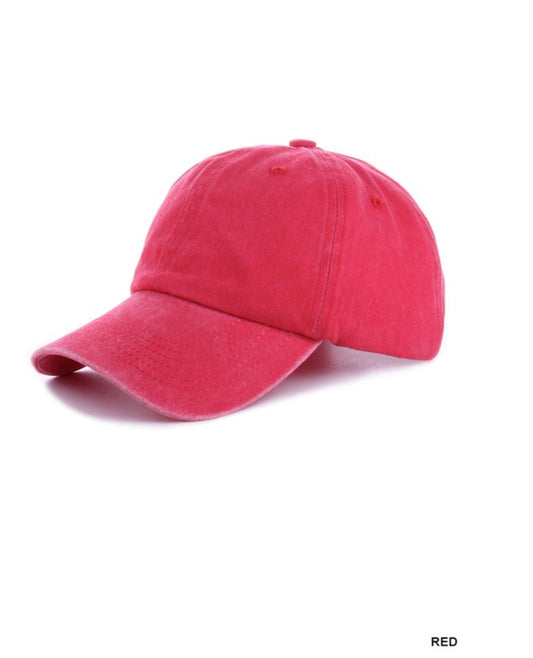 Vintage Washed Baseball Cap