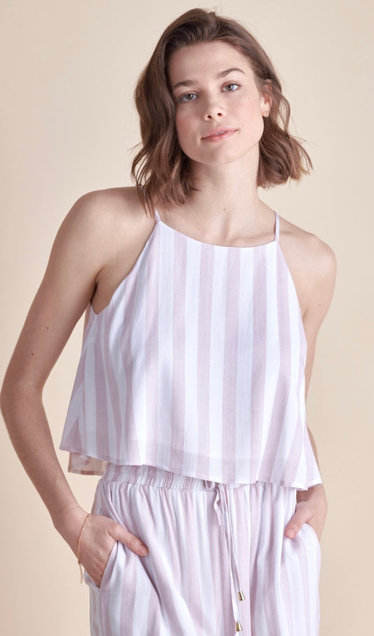 Woven Swing Halter Top
