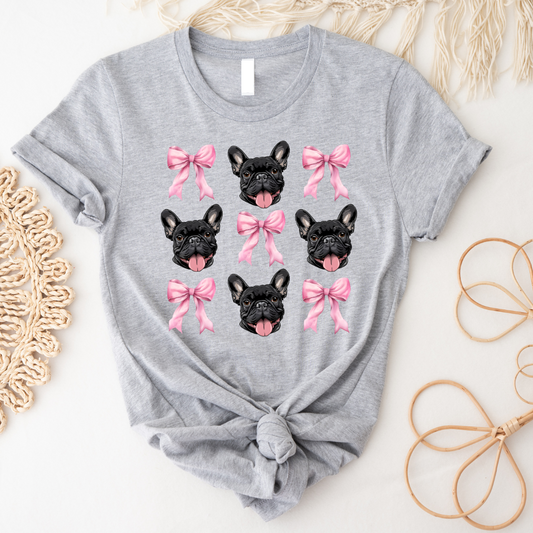 Frenchie Bows Graphic Tee