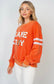 Long Sleeve Sequin Game Day Crewneck