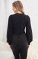Long Sleeve Metallic Bodysuit
