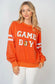 Long Sleeve Sequin Game Day Crewneck