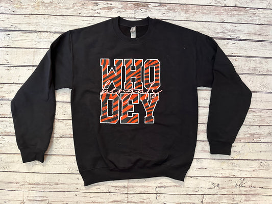 Bengals Who Dey Sweatshirt