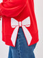 Lakelyn Merry Bow Crewneck