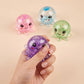 12PCS - Glitter Octopus Squeeze Squishy Stress Relief Toy