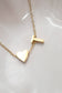 18K STAINLESS STEEL TARNISH FREE INITIAL NECKLACE | 40NK9440