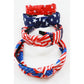 4-Kinds American Patriotic Knotted Headband