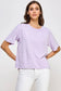 Blank Mineral Washed Long Cropped T-Shirt