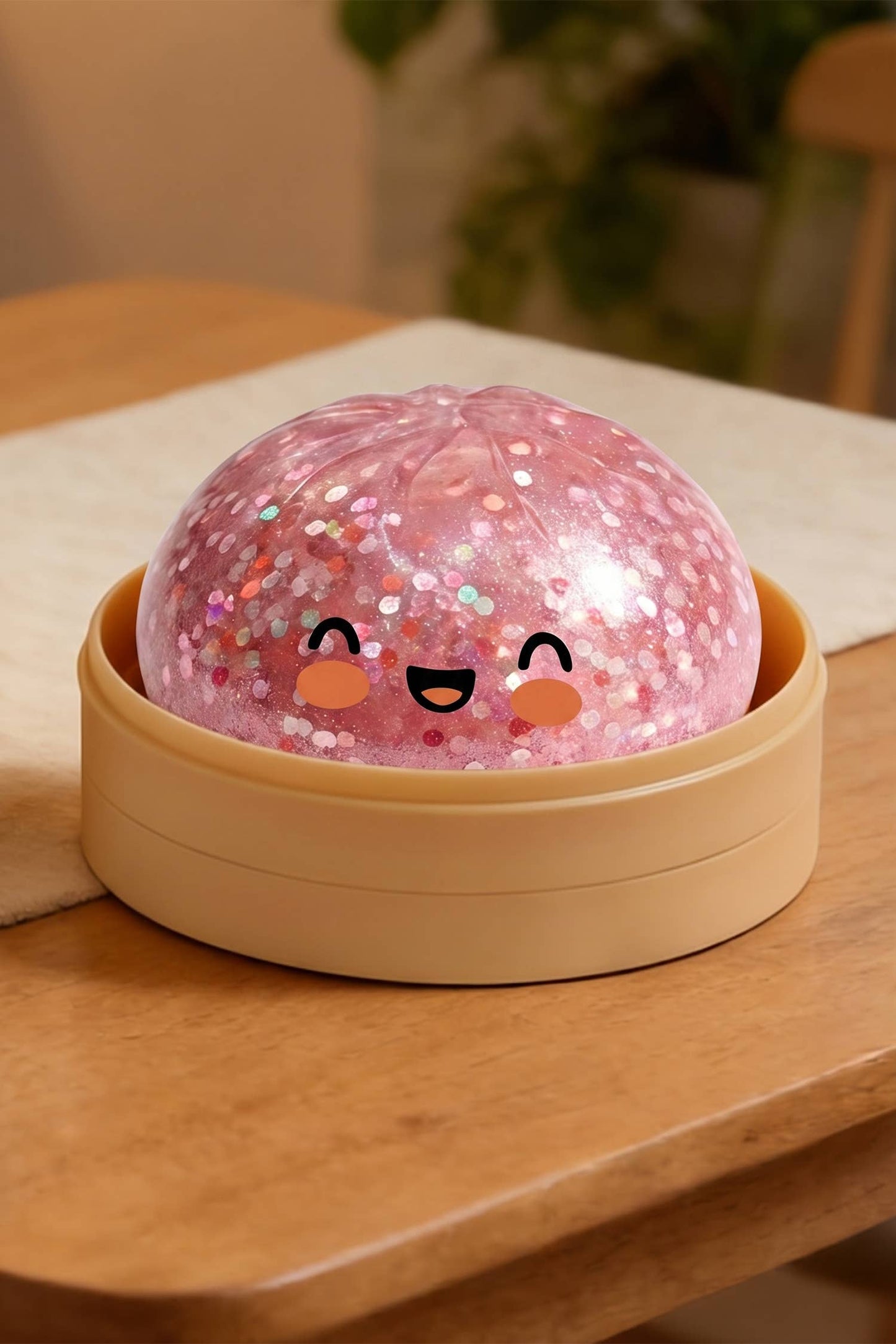 Cute Dumpling Squishy Stress Relief Squeeze Toy