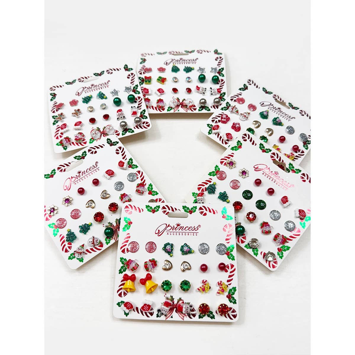 Cute Christmas Theme Post Earring Set