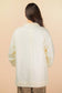 Mock Neck Mineral Washed Knit Causal Top