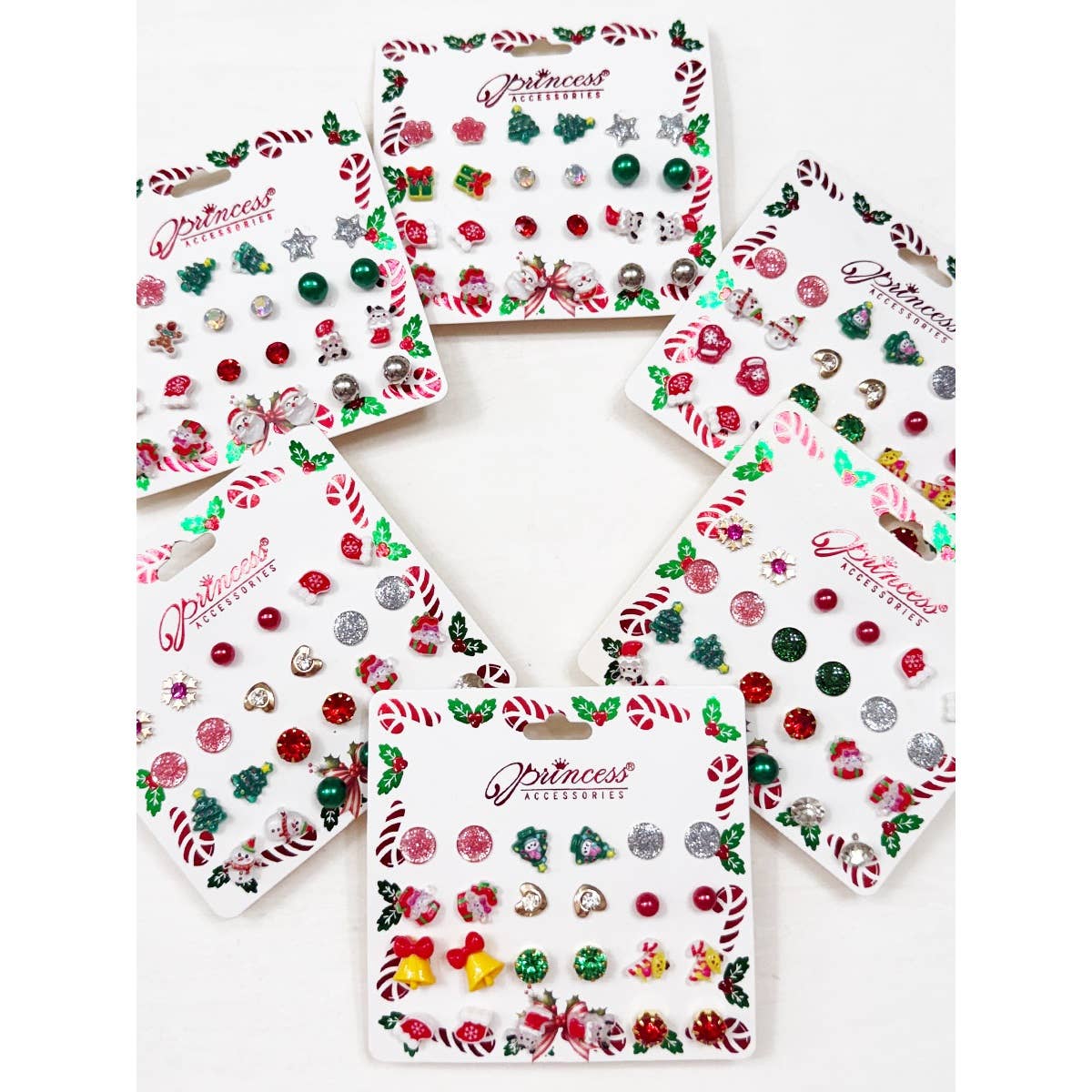 Cute Christmas Theme Post Earring Set