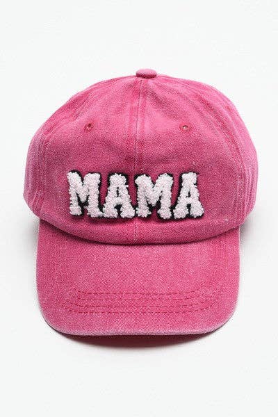 WASHED SHERPA MAMA BASEBALL CAP 40HW701
