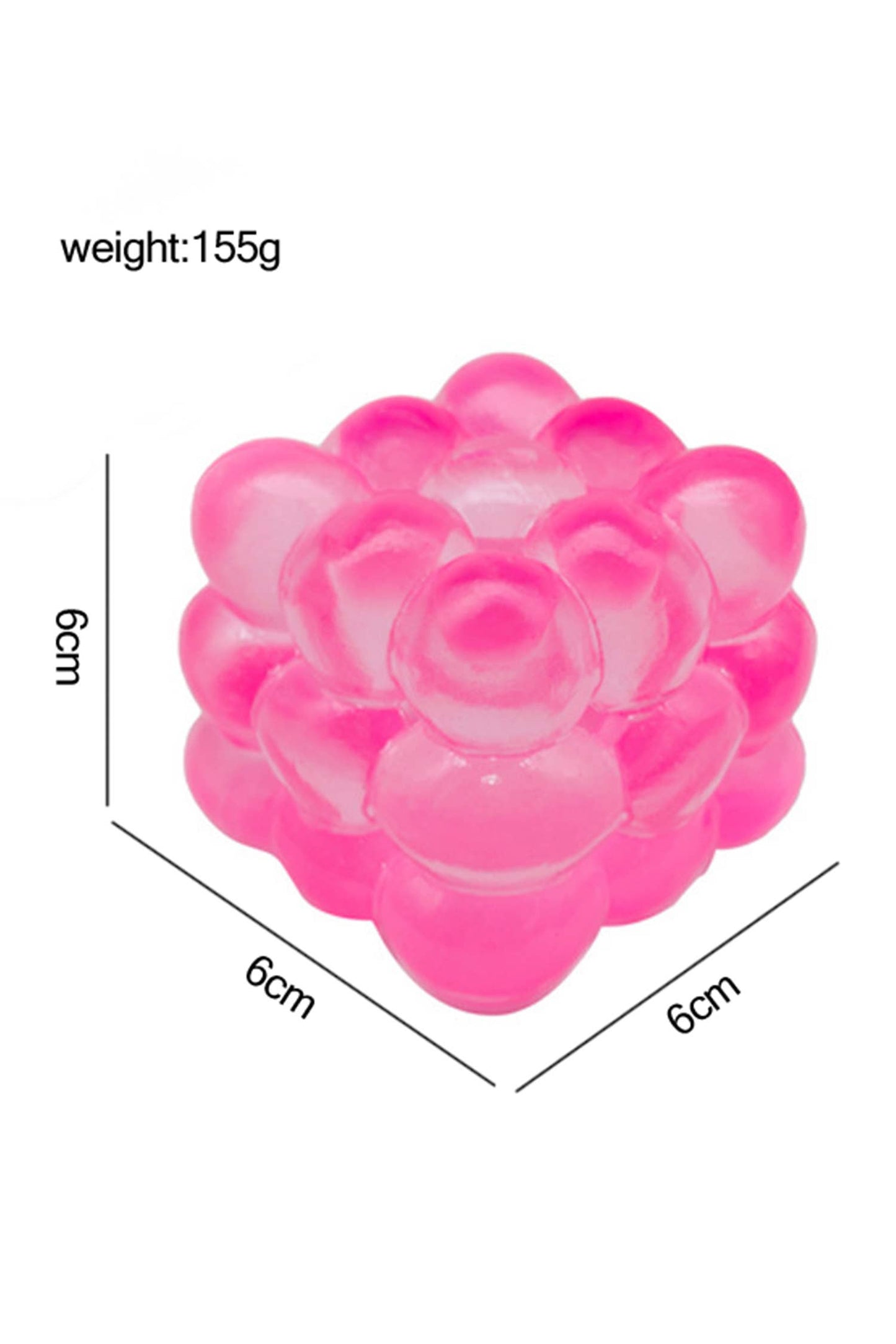 Crystal Bubble Cube Squeeze Stress Relief Toy