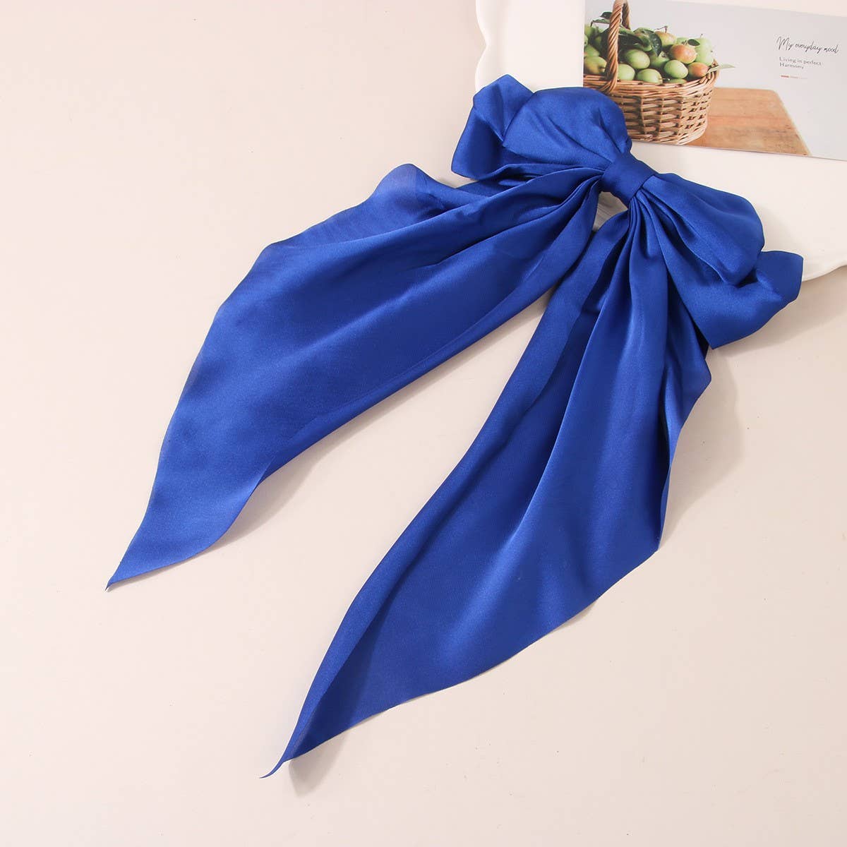 CWAHA1104_SIMPLE TEMPERAMENT BOW HAIR CLIP