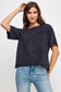 Blank Mineral Washed Long Cropped T-Shirt