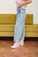 DANDELION WASHED DENIM DRAWSTRING DETAIL JEANS