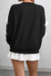 CWTBLL4035_RED BOW CREWNECK CHRISTMAS SWEATSHIRT