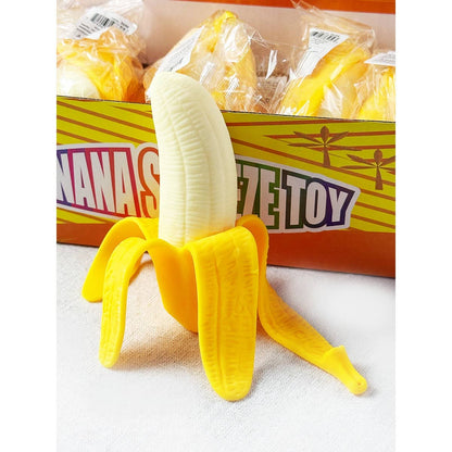 Realistic Banana Squishy Stress Relief Toy