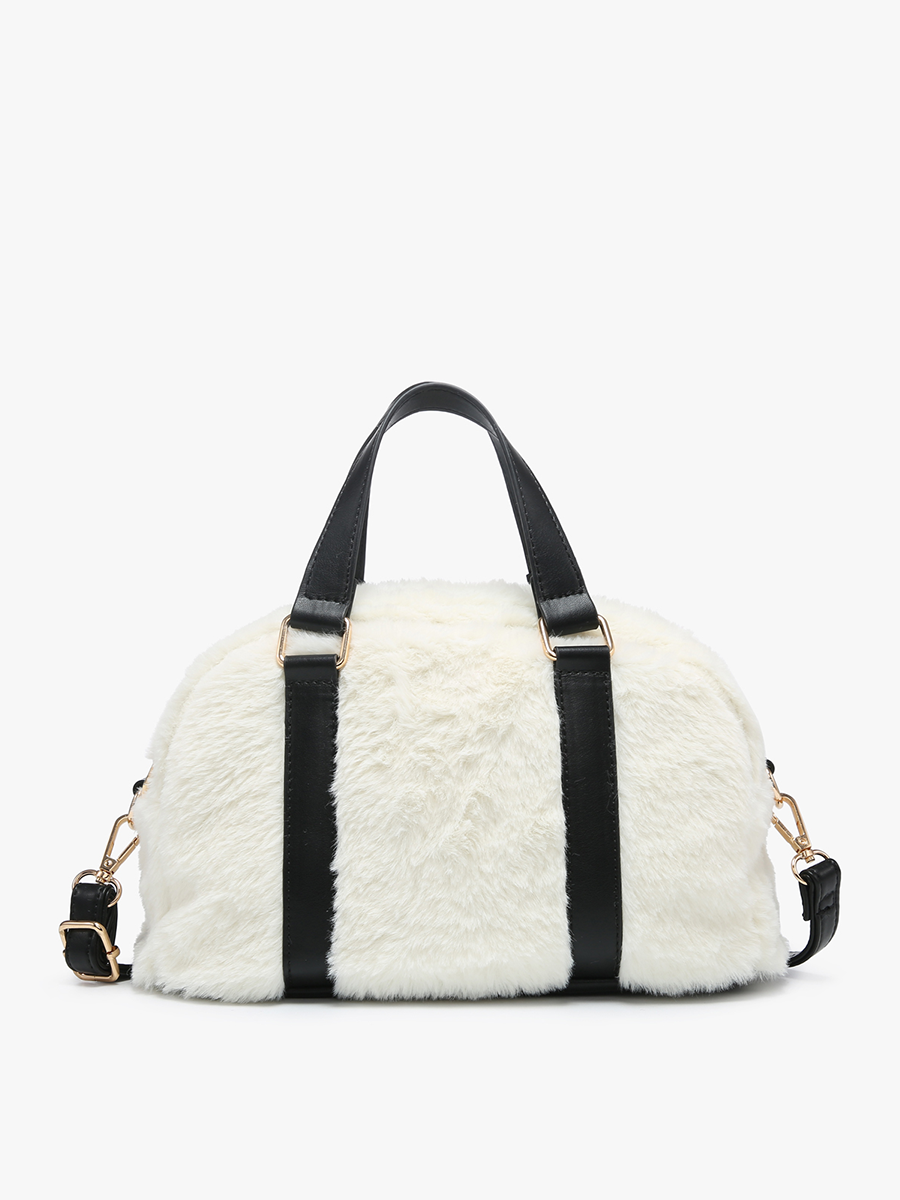 JN2381 Oslo Sherpa Boston Bag w/ Dual Handles