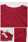 CWTBLL4035_RED BOW CREWNECK CHRISTMAS SWEATSHIRT