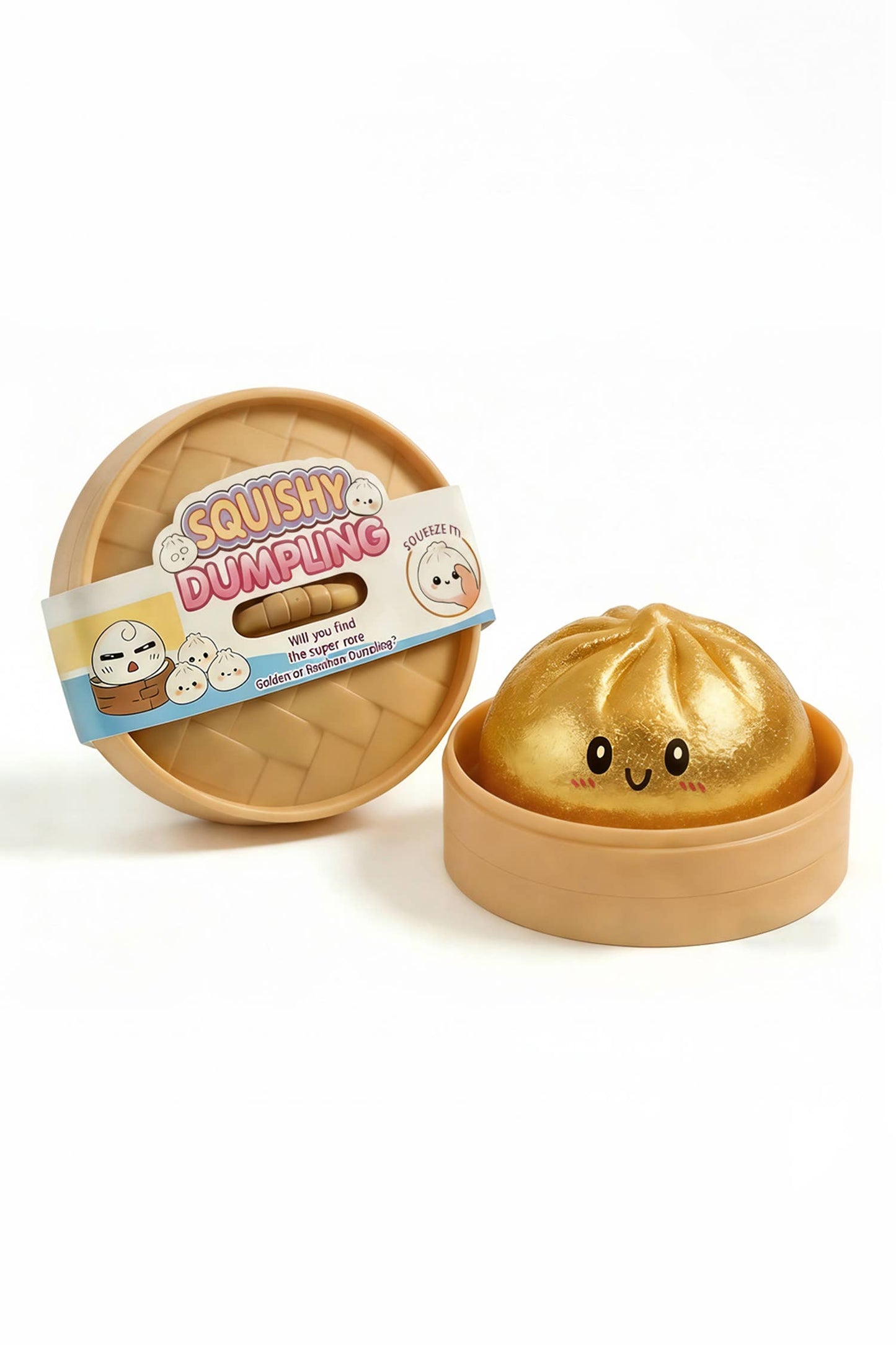 Cute Dumpling Squishy Stress Relief Squeeze Toy