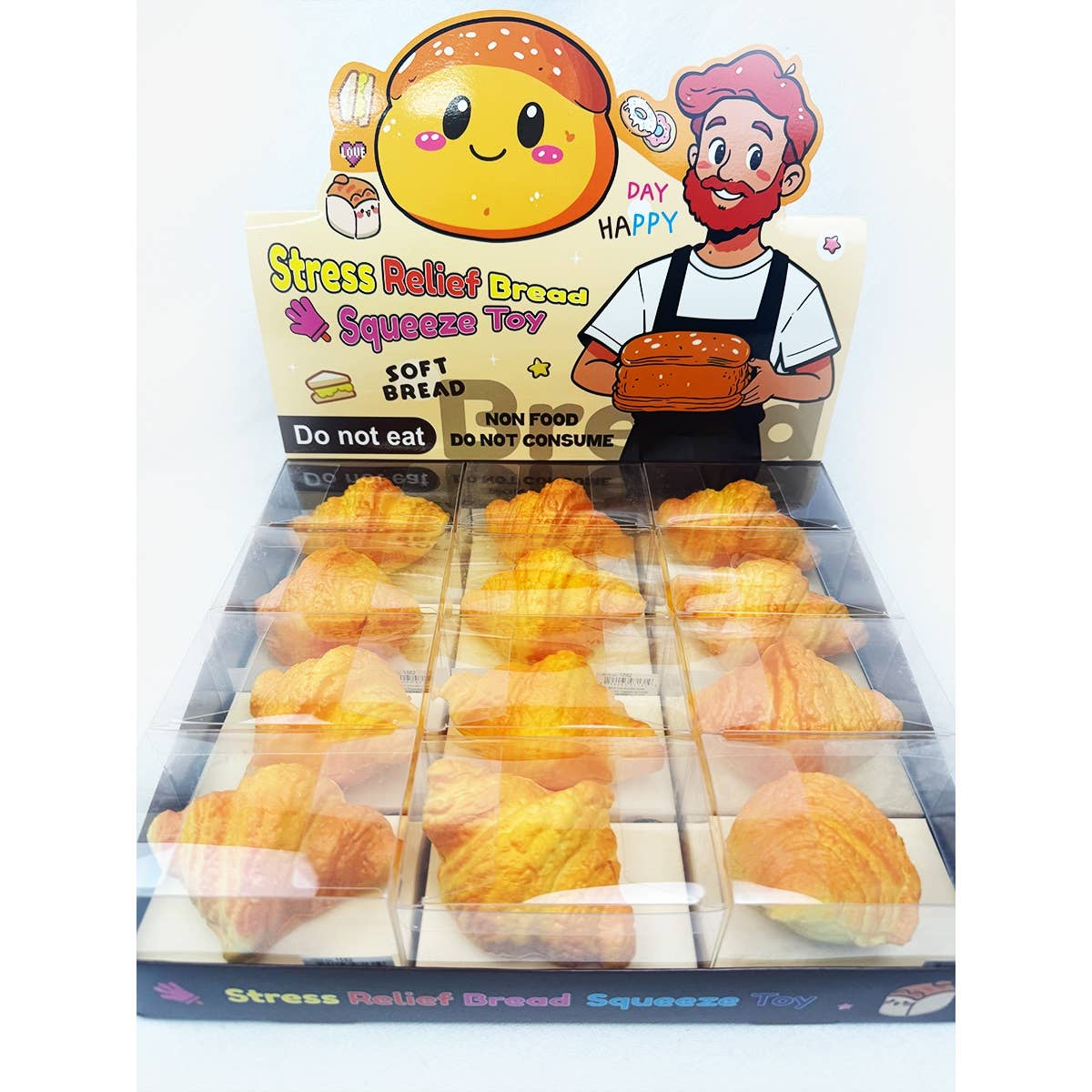 Slow Rising Bread Squishy Toy