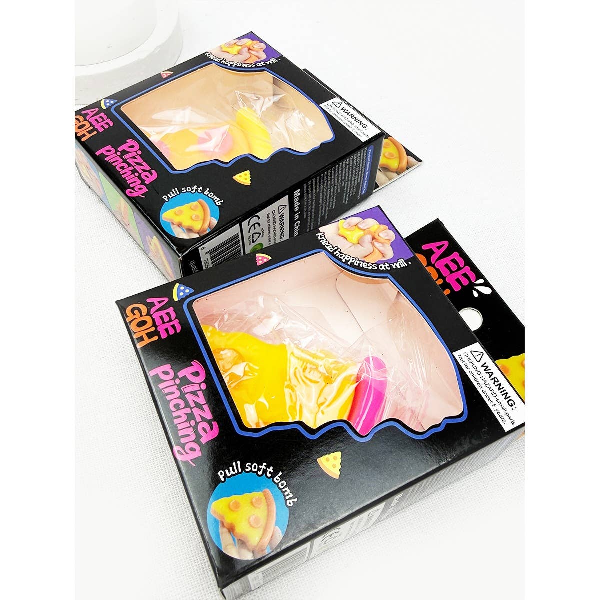 Jelly Like Pizza Pinch Squishy Toy