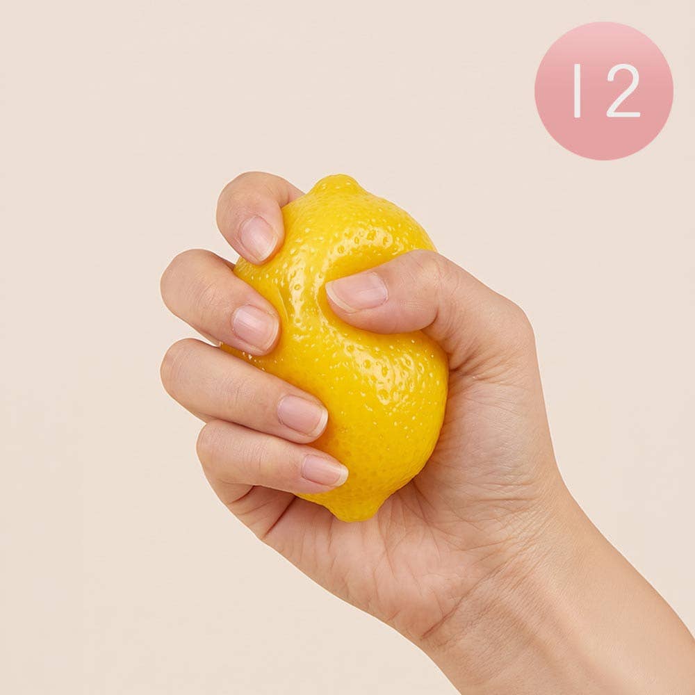 12PCS - Lemon Squeeze Squishy Stress Relief Toy