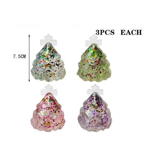 Glitter Christmas Tree Squeeze Squishy Stress Relief Toy