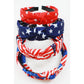 4-Kinds American Patriotic Knotted Headband