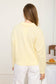 EXPOSED SEAM LONG SLEEVE TEXTURED KNIT POLO