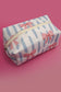 STRAWBERRY WESTERN BOW MAKEUP COSMETIC POUCH BAG | 40P544