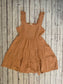 Sienna Scrunched Wide Strap Mini Dress